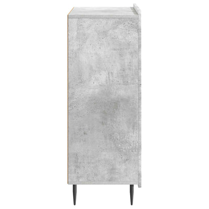 vidaXL Sideboard Concrete Grey 66 x 34.5 x 92 cm Engineered Wood