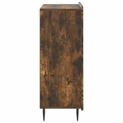 vidaXL Sideboard Smoked Oak 66 x 34.5 x 92 cm Engineered Wood