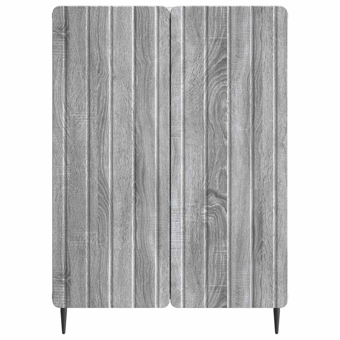 vidaXL Sideboard Grey Sonoma 66 x 34.5 x 92 cm Engineered Wood