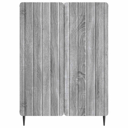 vidaXL Sideboard Grey Sonoma 66 x 34.5 x 92 cm Engineered Wood