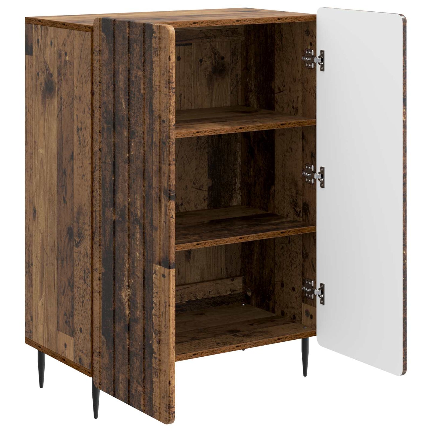vidaXL Sideboard Old Wood 66 x 34.5 x 92 cm Engineered Wood