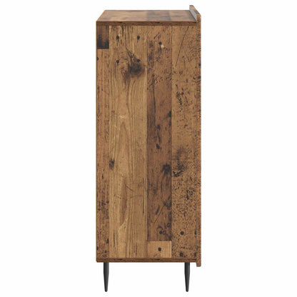vidaXL Sideboard Old Wood 66 x 34.5 x 92 cm Engineered Wood
