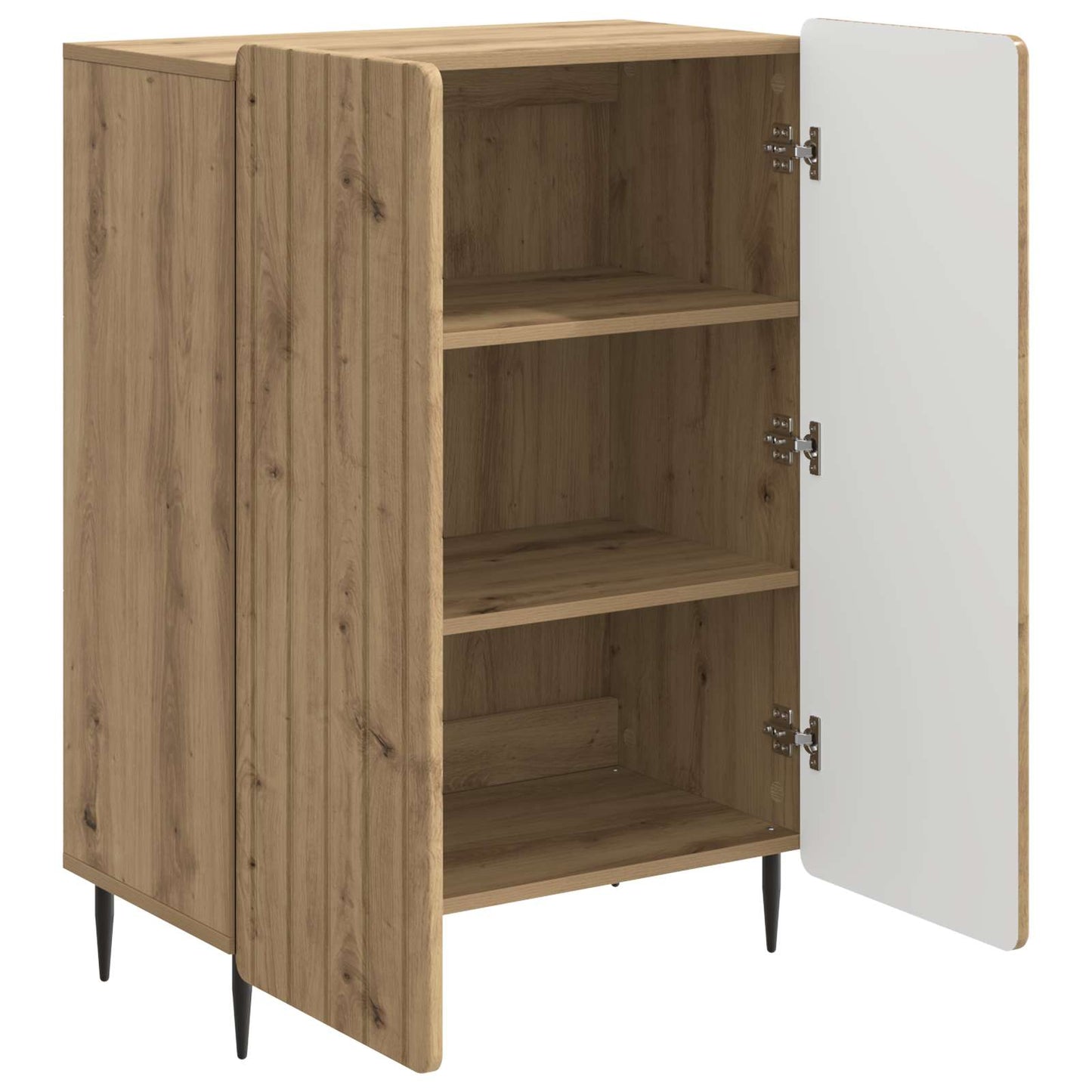 vidaXL Sideboard Artisan Oak 66 x 34.5 x 92 cm Engineered Wood