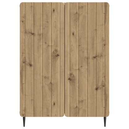 vidaXL Sideboard Artisan Oak 66 x 34.5 x 92 cm Engineered Wood