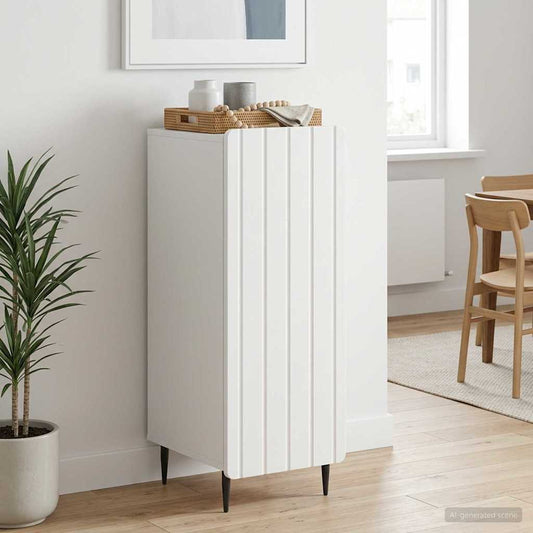 vidaXL Sideboard White 34.5 x 33 x 92 cm Engineered Wood