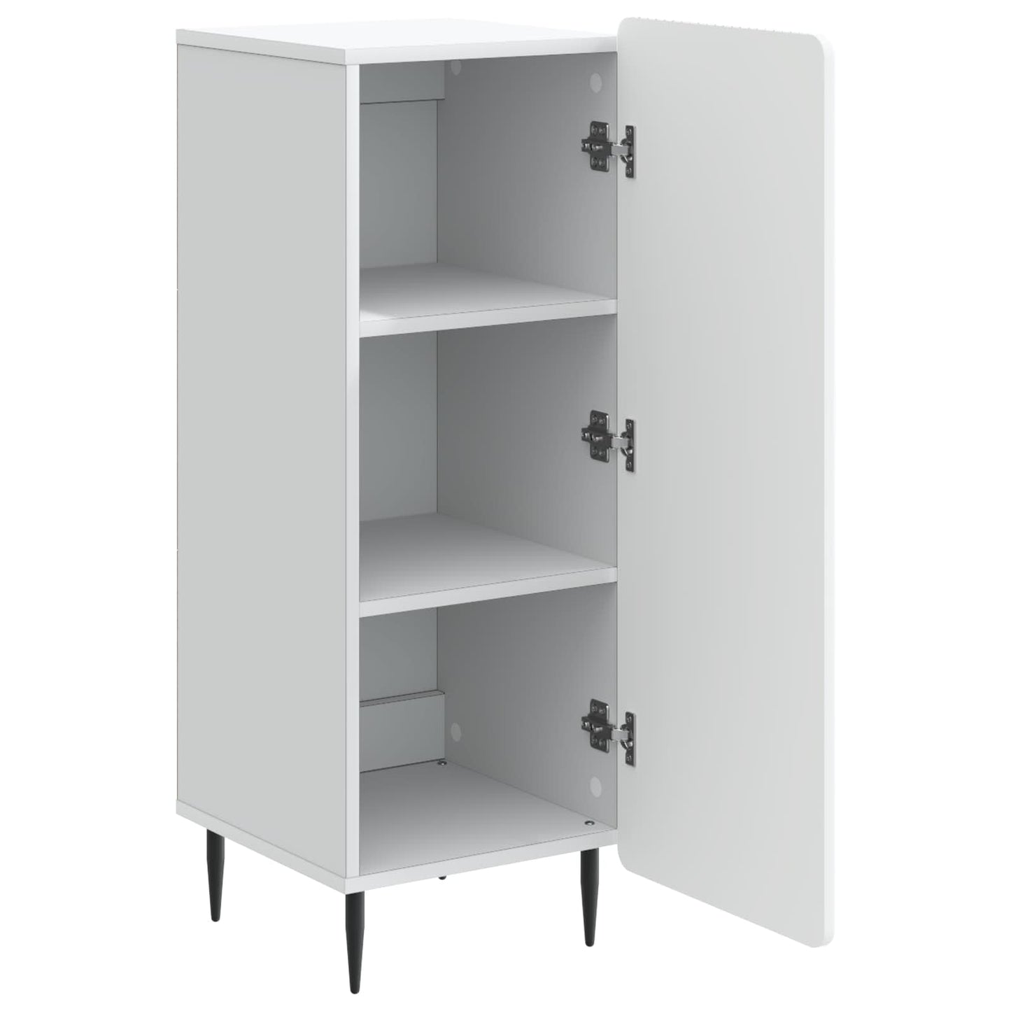 vidaXL Sideboard White 34.5 x 33 x 92 cm Engineered Wood