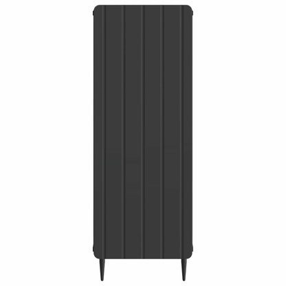vidaXL Sideboard Black 34.5 x 33 x 92 cm Engineered Wood