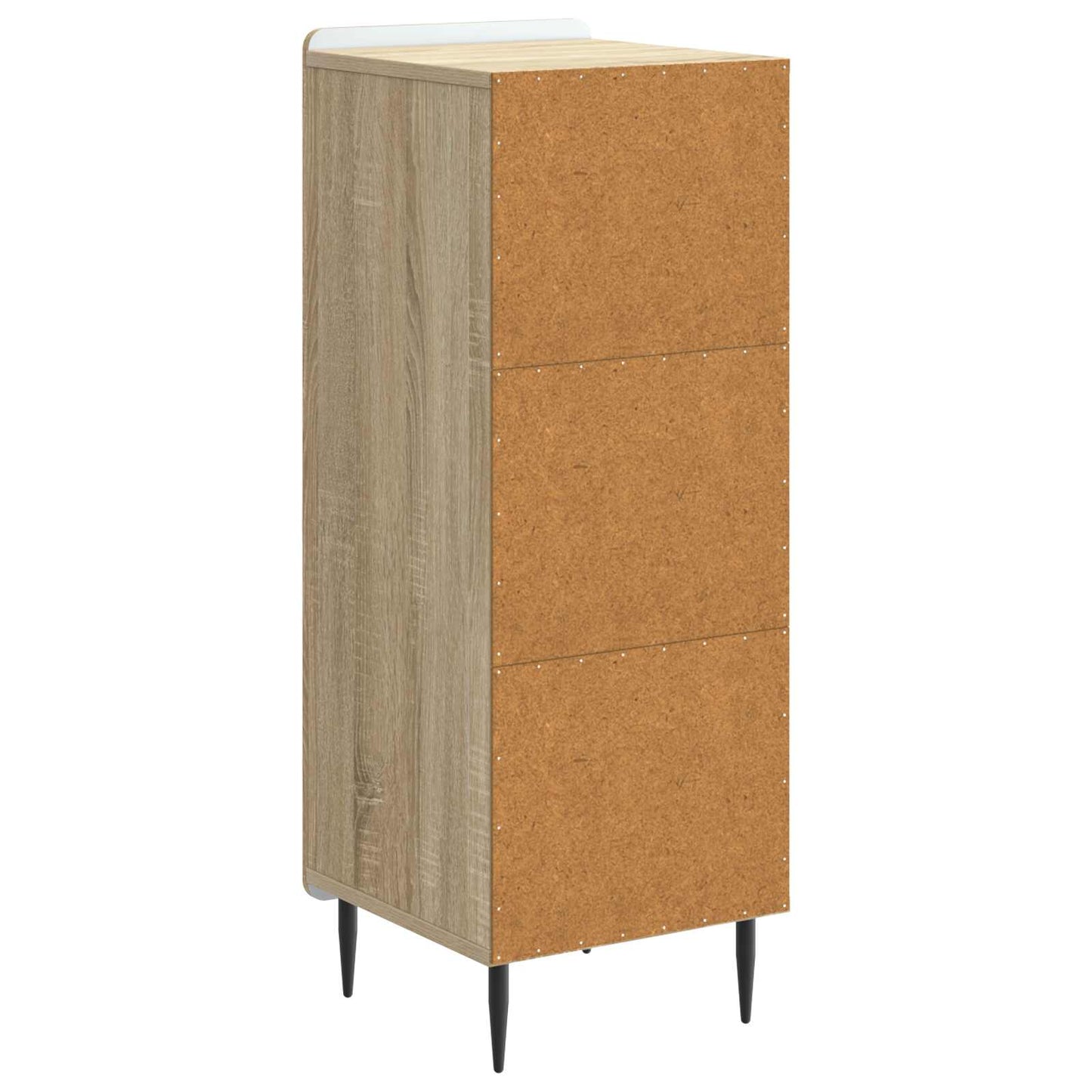 vidaXL Sideboard Sonoma Oak 34.5 x 33 x 92 cm Engineered Wood