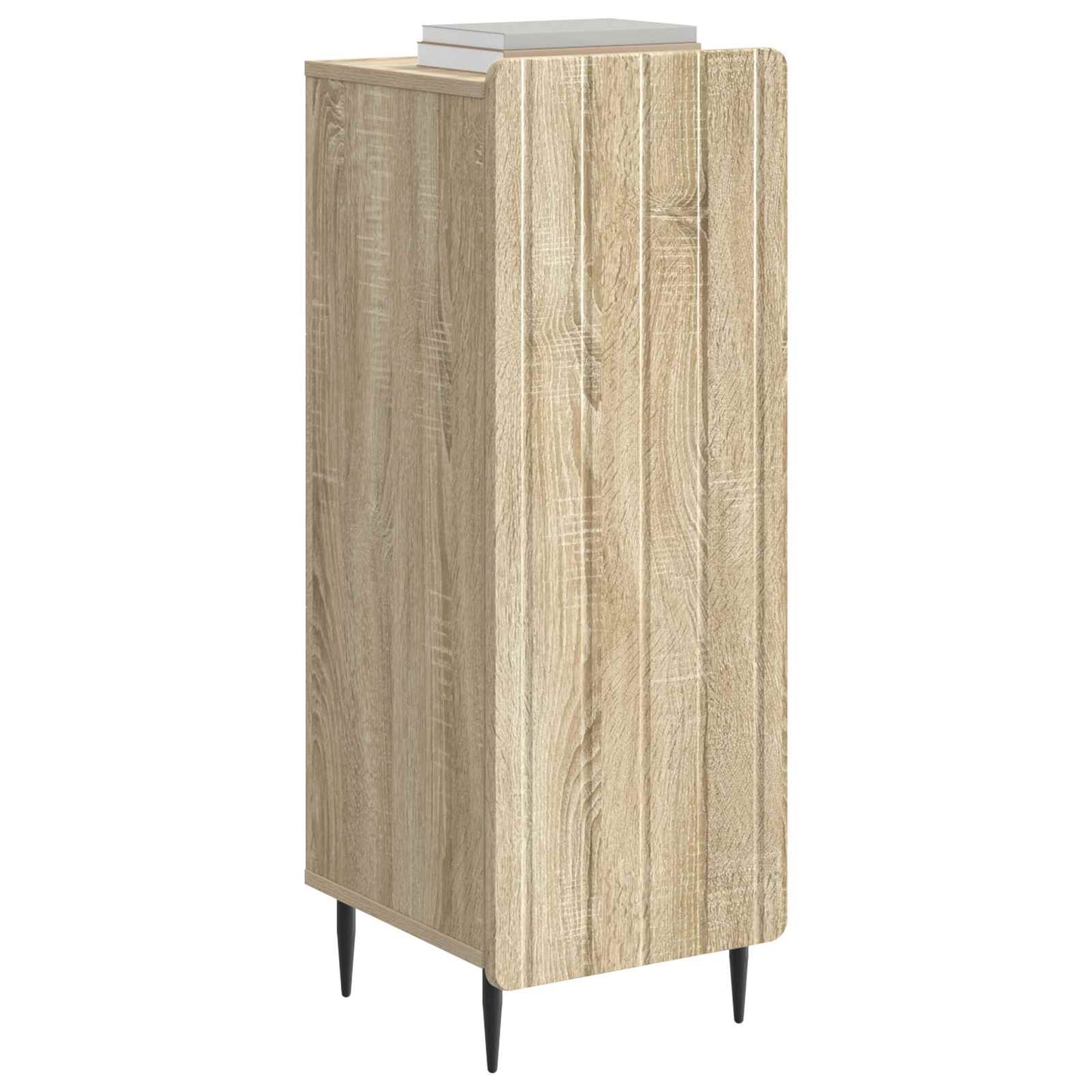 vidaXL Sideboard Sonoma Oak 34.5 x 33 x 92 cm Engineered Wood