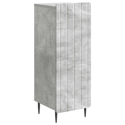 vidaXL Sideboard Concrete Grey 34.5 x 33 x 92 cm Engineered Wood