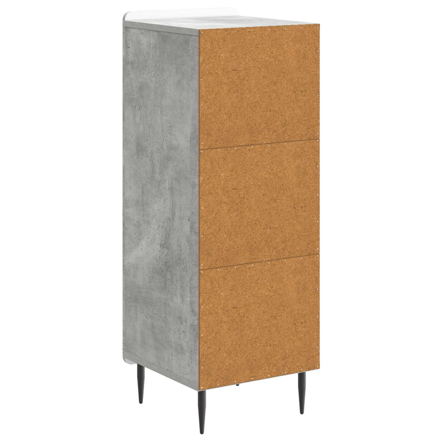 vidaXL Sideboard Concrete Grey 34.5 x 33 x 92 cm Engineered Wood