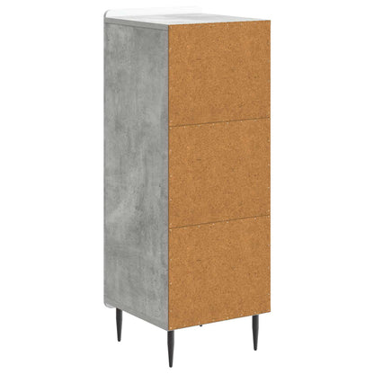 vidaXL Sideboard Concrete Grey 34.5 x 33 x 92 cm Engineered Wood