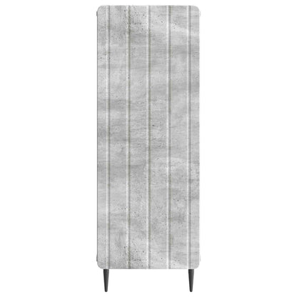 vidaXL Sideboard Concrete Grey 34.5 x 33 x 92 cm Engineered Wood