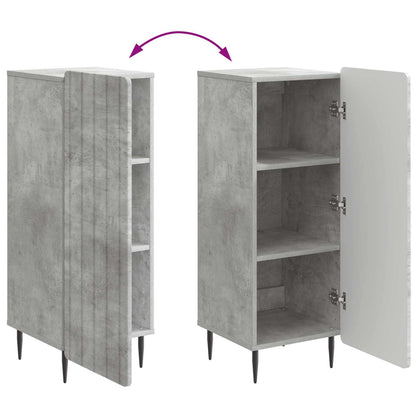 vidaXL Sideboard Concrete Grey 34.5 x 33 x 92 cm Engineered Wood