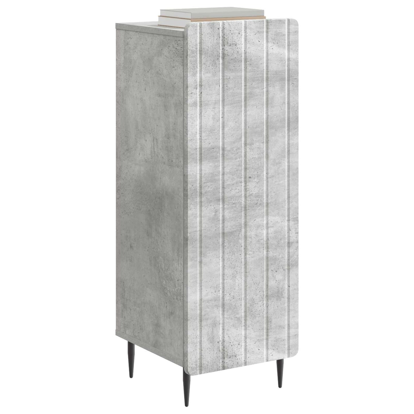 vidaXL Sideboard Concrete Grey 34.5 x 33 x 92 cm Engineered Wood