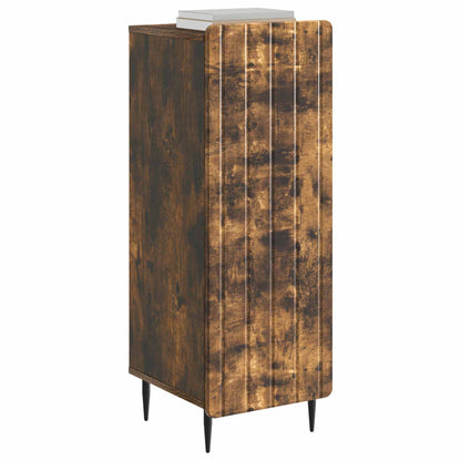 vidaXL Sideboard Smoked Oak 34.5 x 33 x 92 cm Engineered Wood