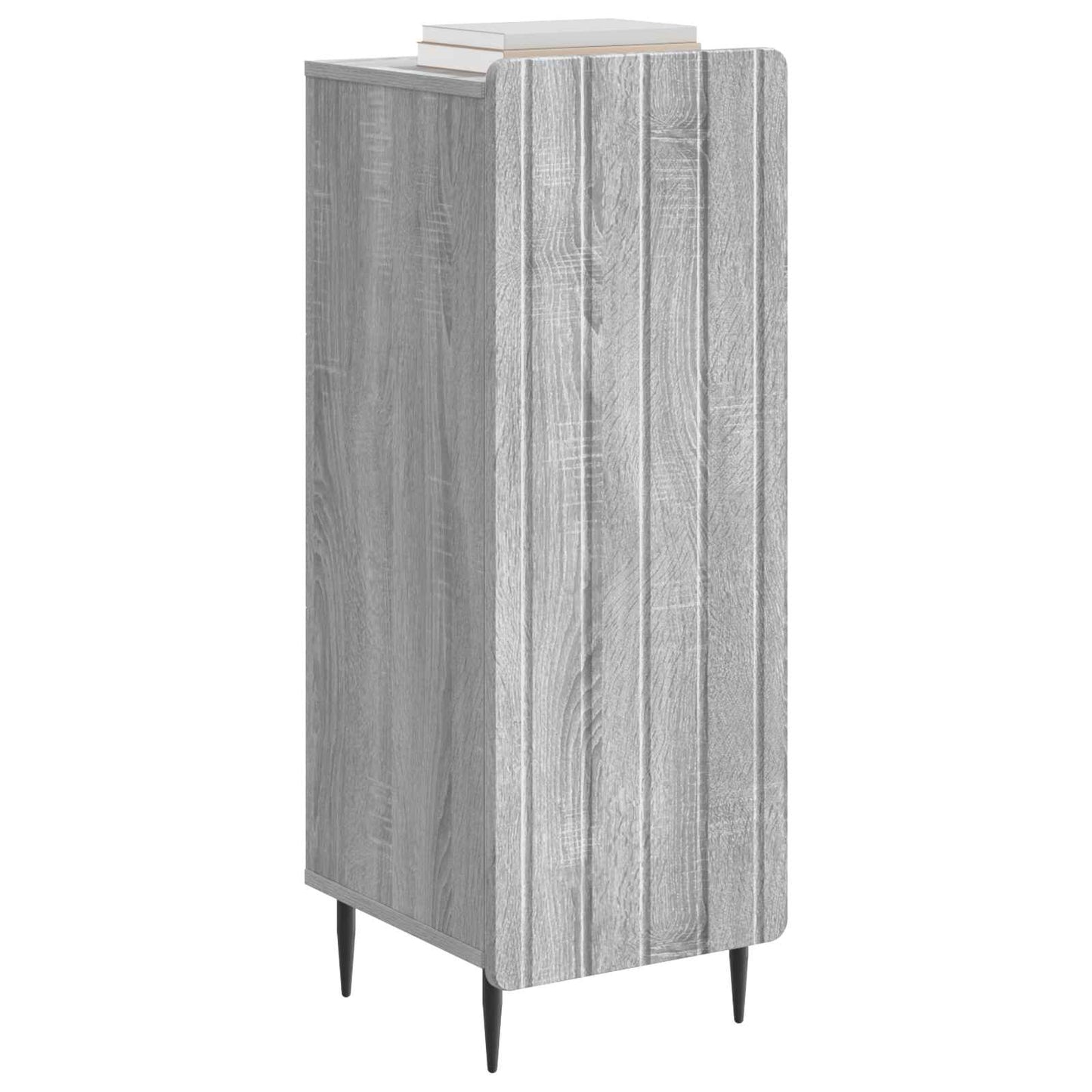 vidaXL Sideboard Grey Sonoma 34.5 x 33 x 92 cm Engineered Wood