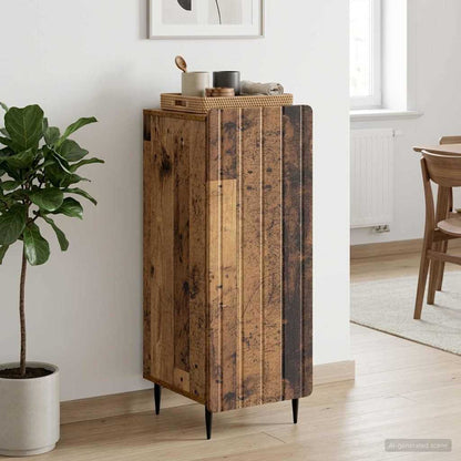 vidaXL Sideboard Old Wood 34.5 x 33 x 92 cm Engineered Wood