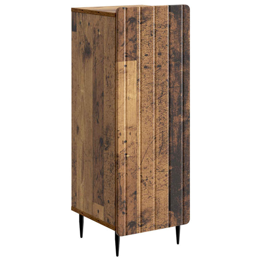 vidaXL Sideboard Old Wood 34.5 x 33 x 92 cm Engineered Wood