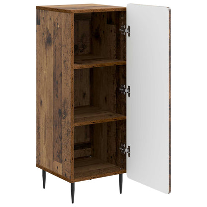 vidaXL Sideboard Old Wood 34.5 x 33 x 92 cm Engineered Wood