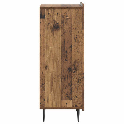 vidaXL Sideboard Old Wood 34.5 x 33 x 92 cm Engineered Wood