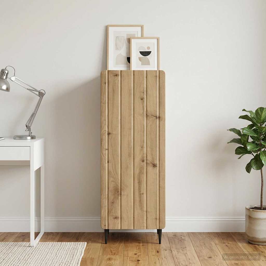 vidaXL Sideboard Artisan Oak 34.5 x 33 x 92 cm Engineered Wood