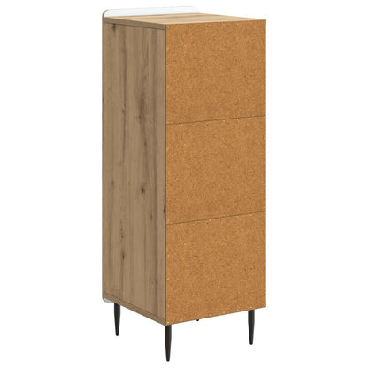 vidaXL Sideboard Artisan Oak 34.5 x 33 x 92 cm Engineered Wood