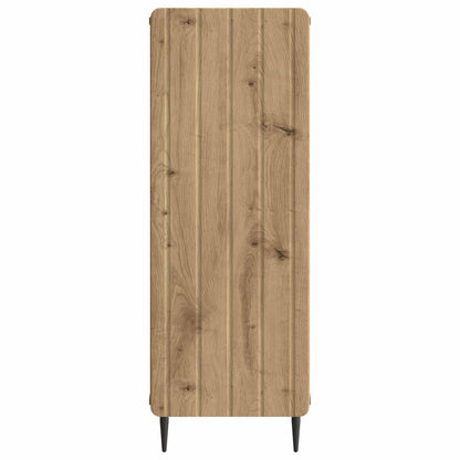 vidaXL Sideboard Artisan Oak 34.5 x 33 x 92 cm Engineered Wood