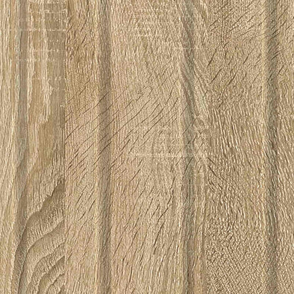 vidaXL Drawer Cabinet Sonoma Oak 66 x 34.5 x 92 cm Engineered Wood
