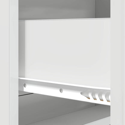 vidaXL Drawer Cabinet 66 x 34.5 x 92 cm Engineered Wood