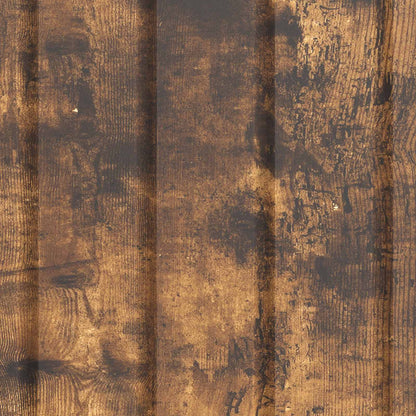 vidaXL Drawer Cabinet Smoked Oak 66 x 34.5 x 92 cm Engineered Wood
