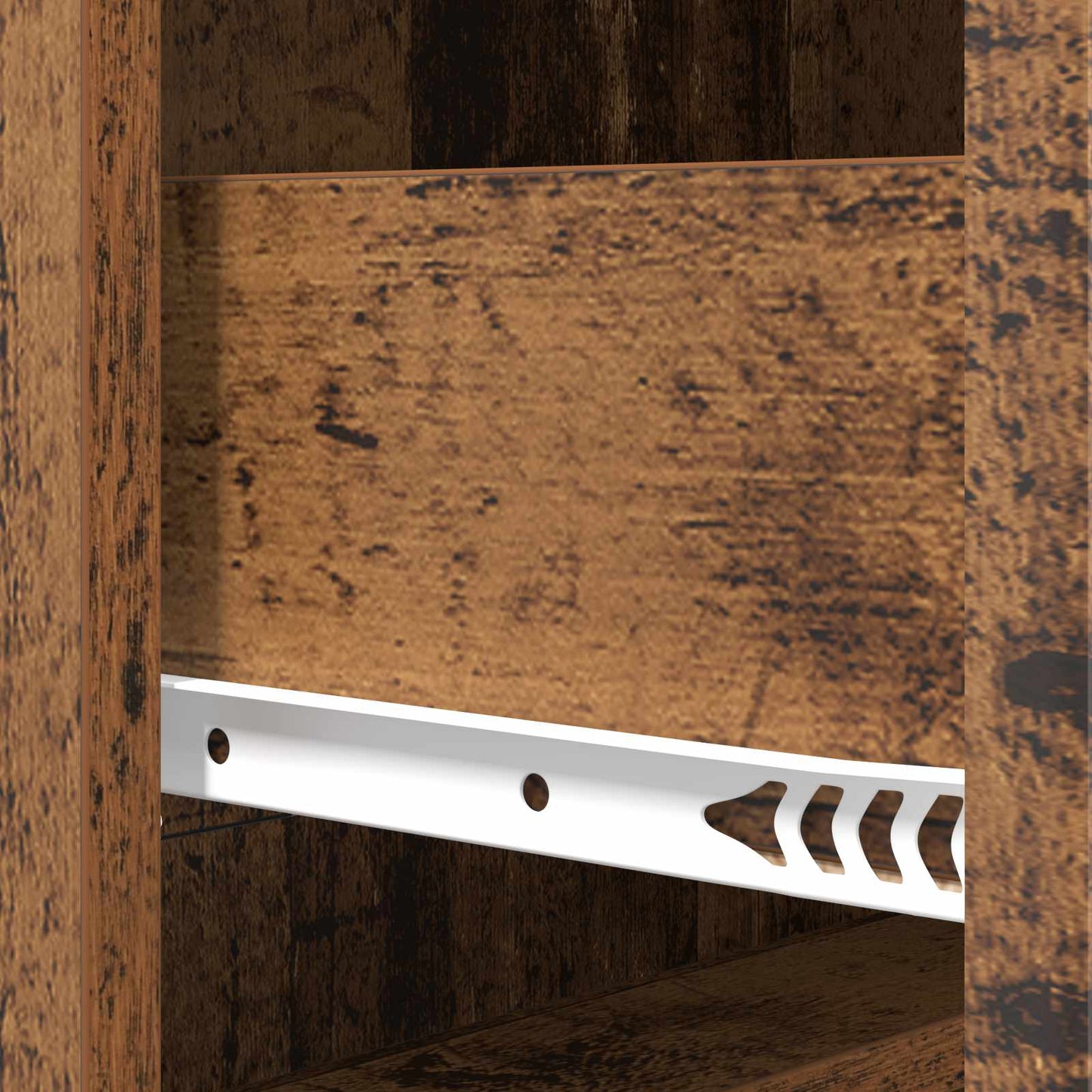 vidaXL Drawer Cabinet Old Wood 66 x 34.5 x 92 cm Engineered Wood