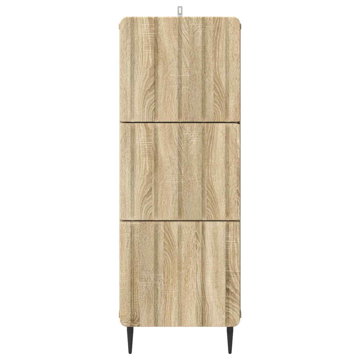 vidaXL Drawer Cabinet Sonoma Oak 33 x 34.5 x 92 cm Engineered Wood