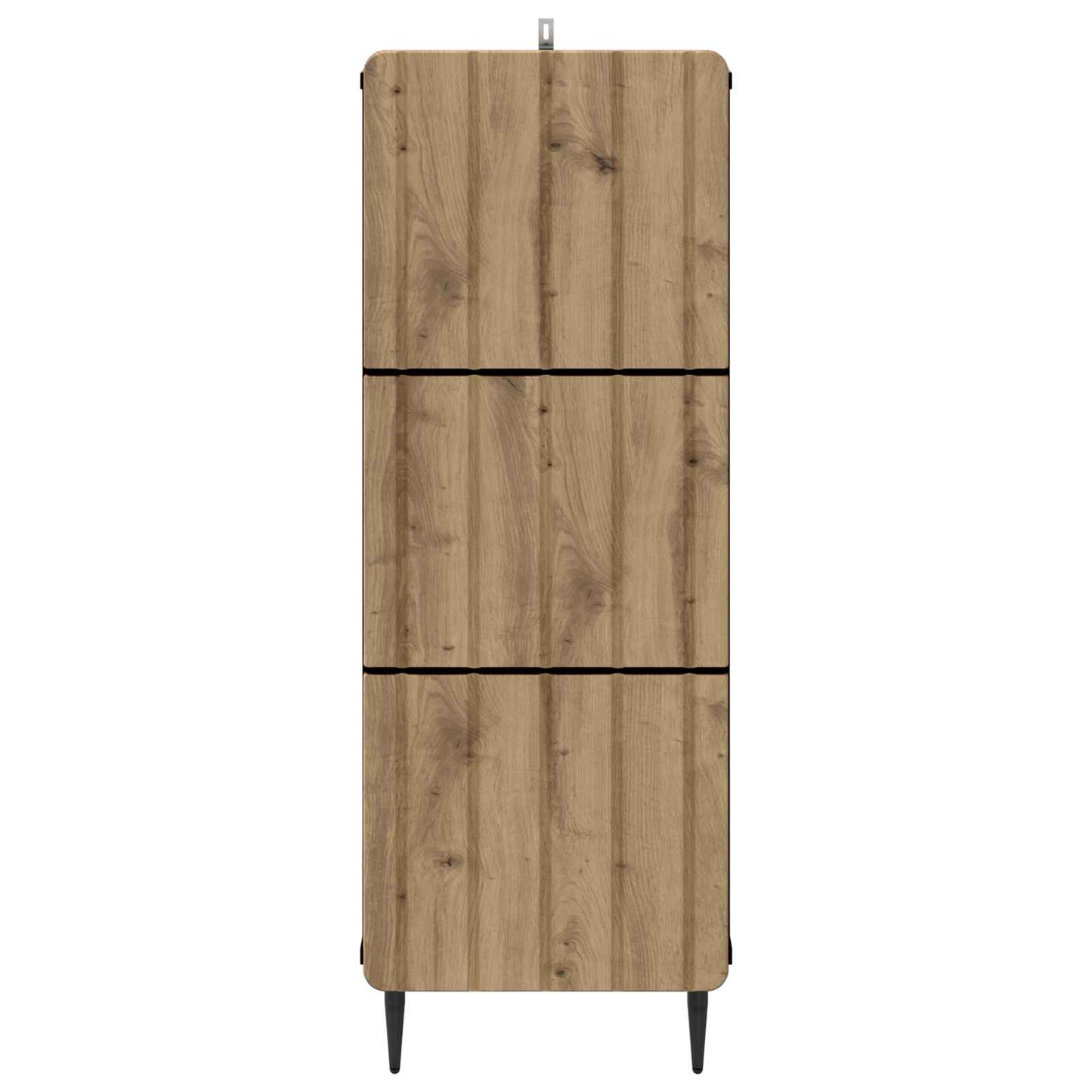 vidaXL Drawer Cabinet Artisan Oak 33 x 34.5 x 92 cm Engineered Wood