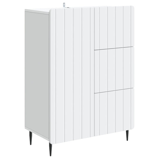 vidaXL Sideboard White 66 x 34.5 x 91.5 cm Engineered Wood