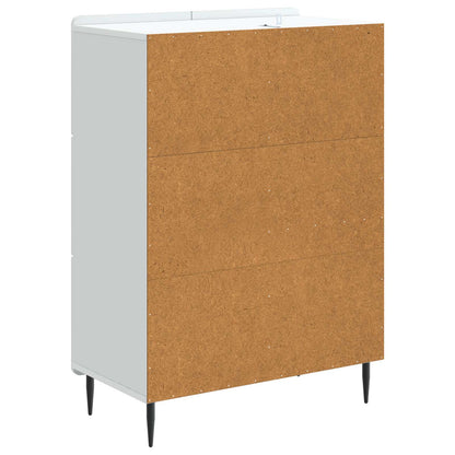 vidaXL Sideboard White 66 x 34.5 x 91.5 cm Engineered Wood