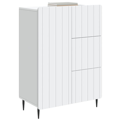 vidaXL Sideboard White 66 x 34.5 x 91.5 cm Engineered Wood