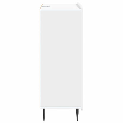 vidaXL Sideboard White 66 x 34.5 x 91.5 cm Engineered Wood
