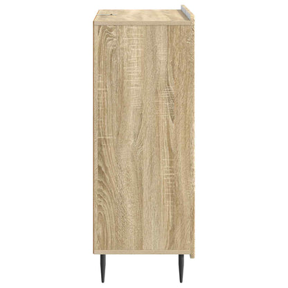 vidaXL Sideboard Sonoma Oak 66 x 34.5 x 91.5 cm Engineered Wood