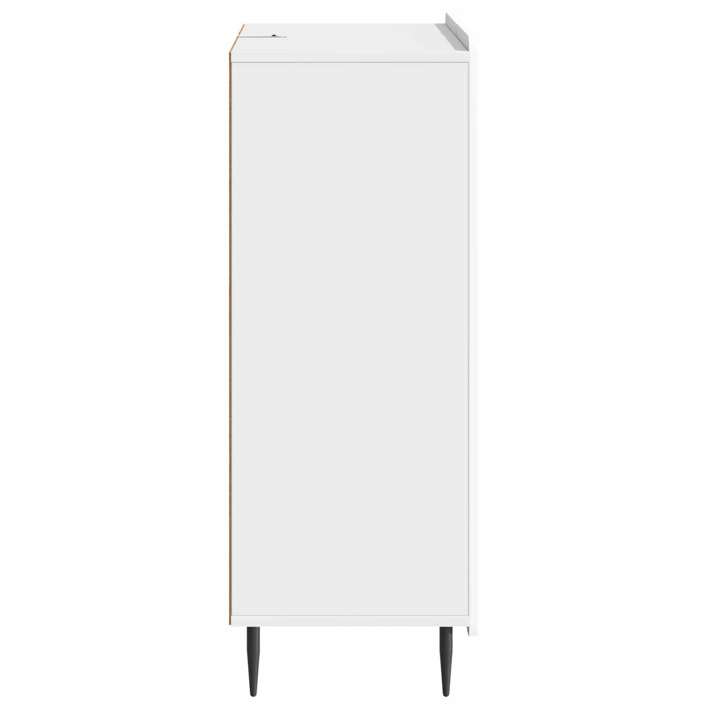 vidaXL Sideboard High Gloss White 66 x 34.5 x 91.5 cm Engineered Wood