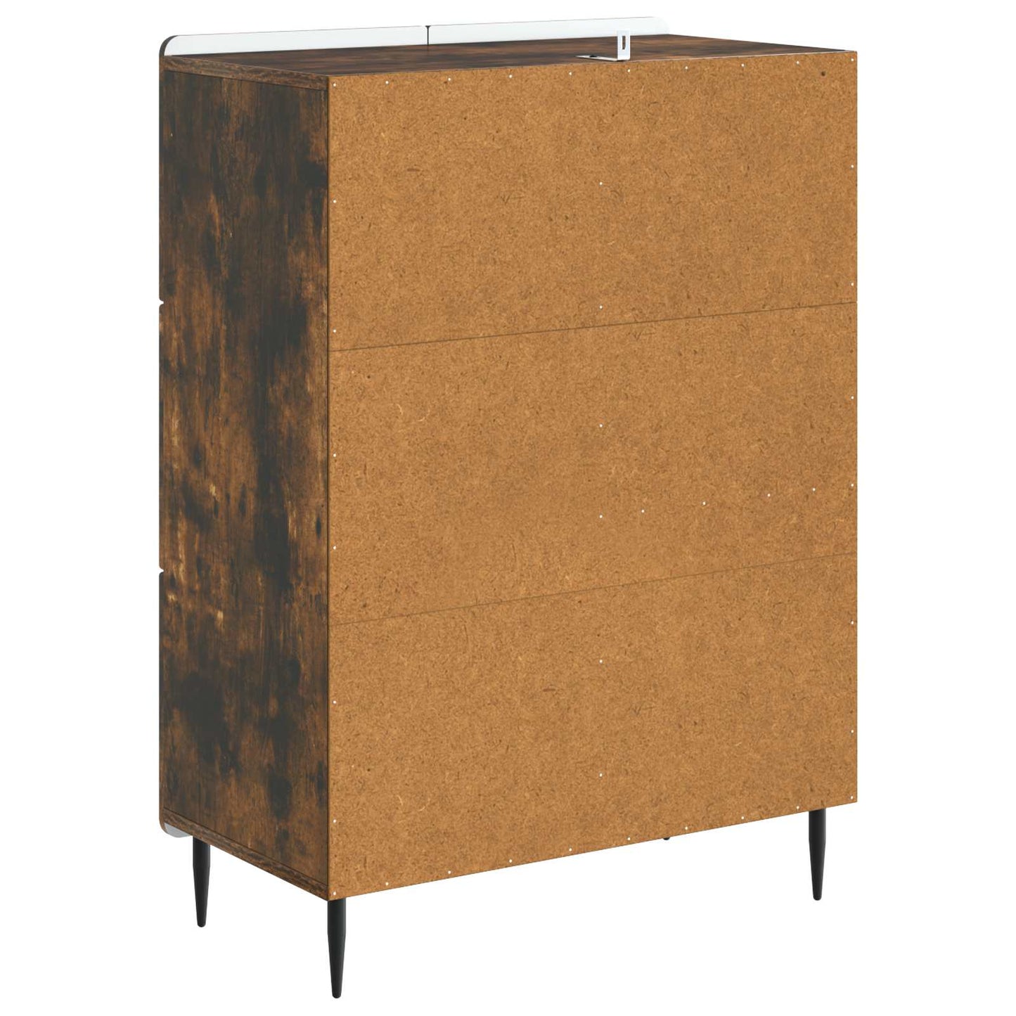 vidaXL Sideboard Smoked Oak 66 x 34.5 x 91.5 cm Engineered Wood
