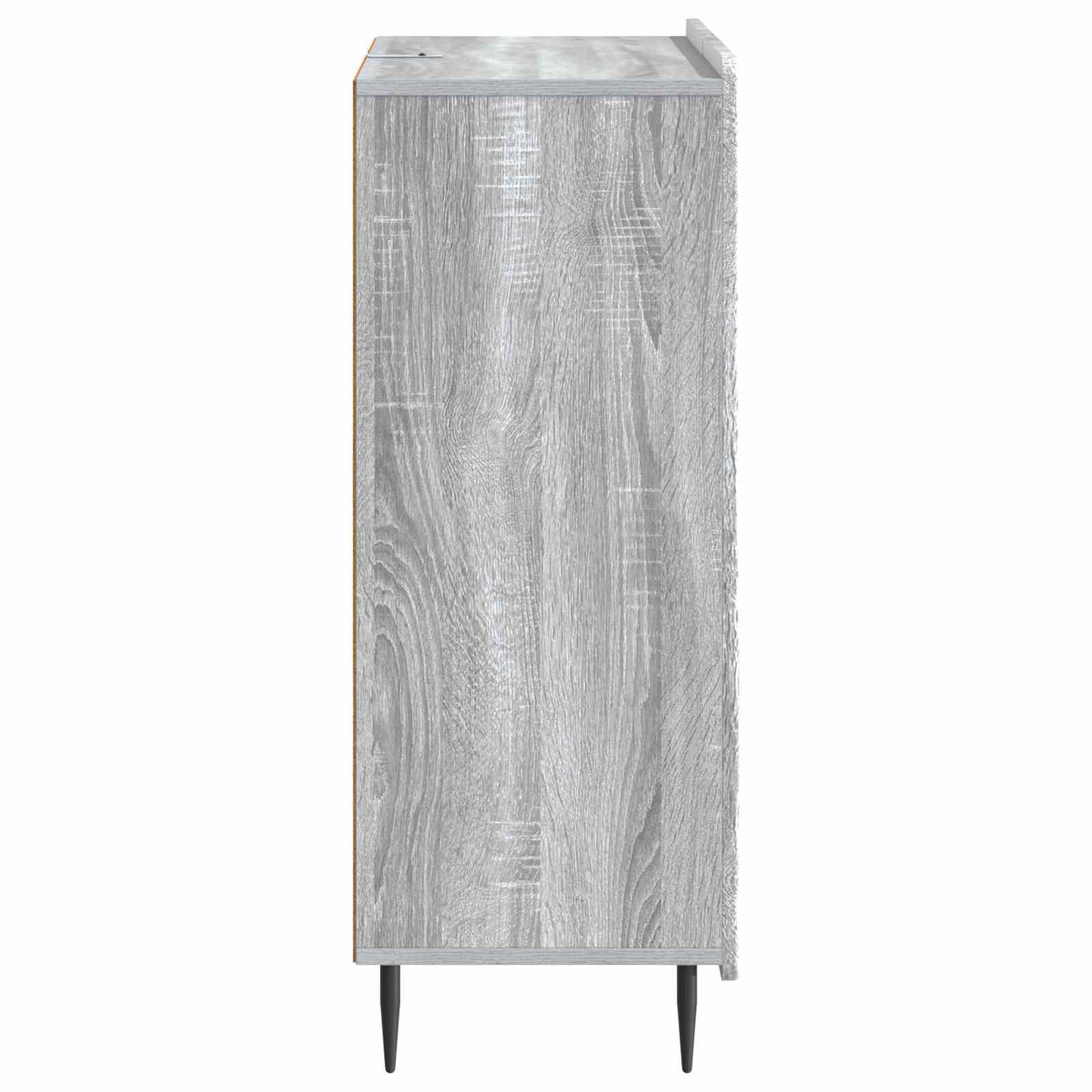 vidaXL Sideboard Grey Sonoma 66 x 34.5 x 91.5 cm Engineered Wood