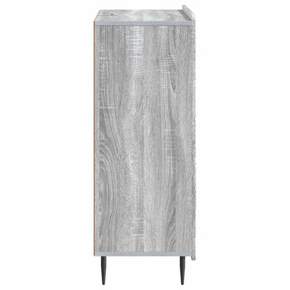 vidaXL Sideboard Grey Sonoma 66 x 34.5 x 91.5 cm Engineered Wood