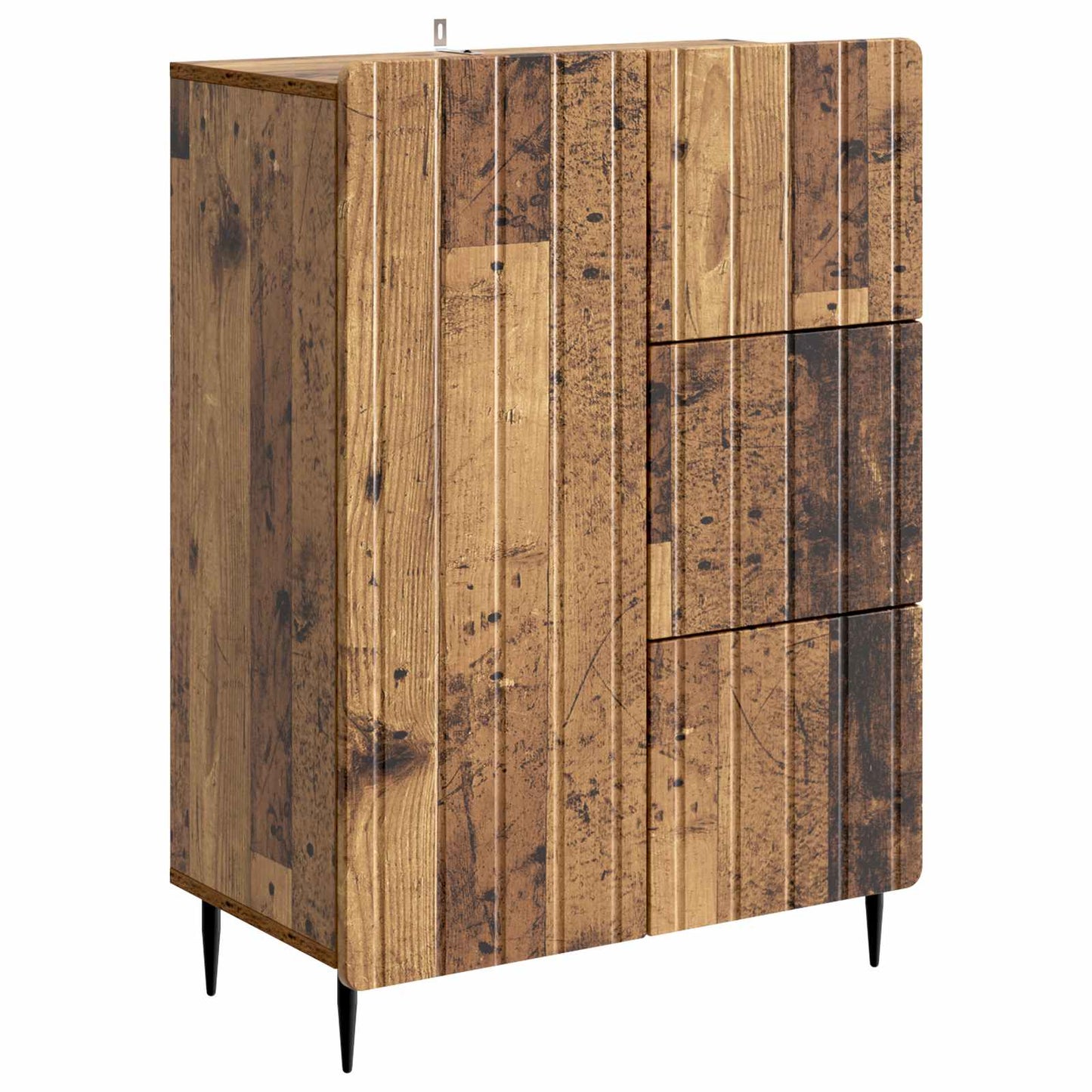 vidaXL Sideboard Old Wood 66 x 34.5 x 91.5 cm Engineered Wood