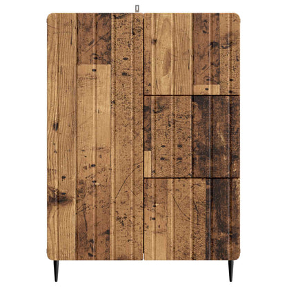 vidaXL Sideboard Old Wood 66 x 34.5 x 91.5 cm Engineered Wood