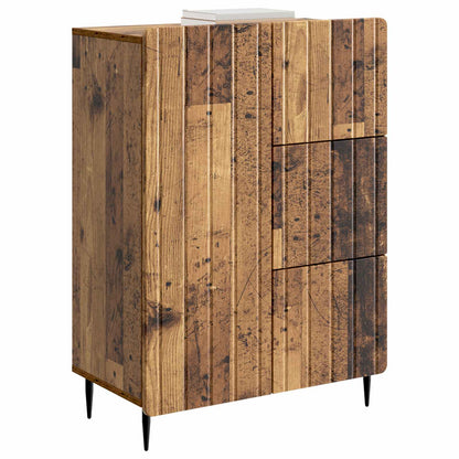 vidaXL Sideboard Old Wood 66 x 34.5 x 91.5 cm Engineered Wood