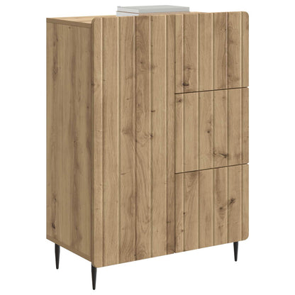 vidaXL Sideboard Artisan Oak 66 x 34.5 x 91.5 cm Engineered Wood