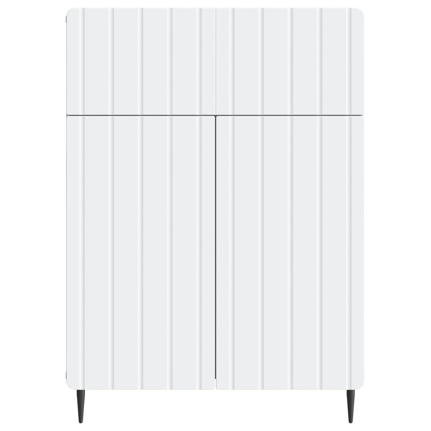 vidaXL Sideboard with Drawer White 66 x 34.5 x 92 cm Engineered Wood
