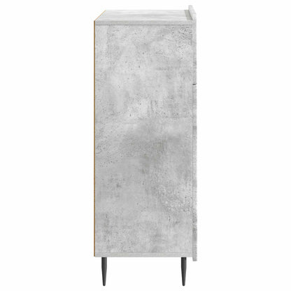 vidaXL Sideboard Concrete Grey 66 x 34.5 x 92 cm Engineered Wood