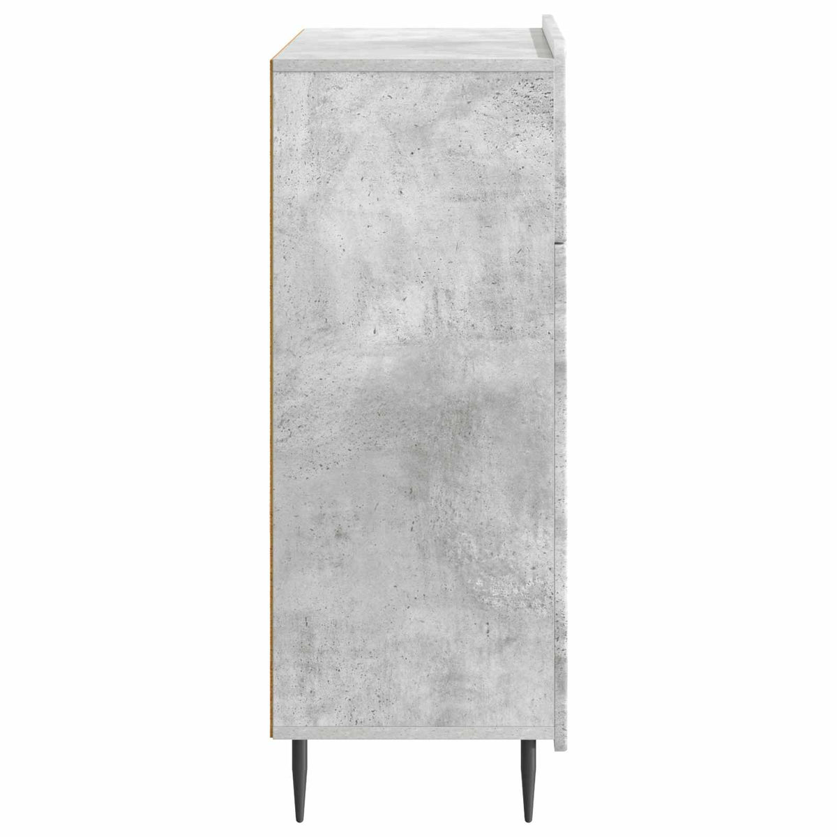 vidaXL Sideboard Concrete Grey 66 x 34.5 x 92 cm Engineered Wood